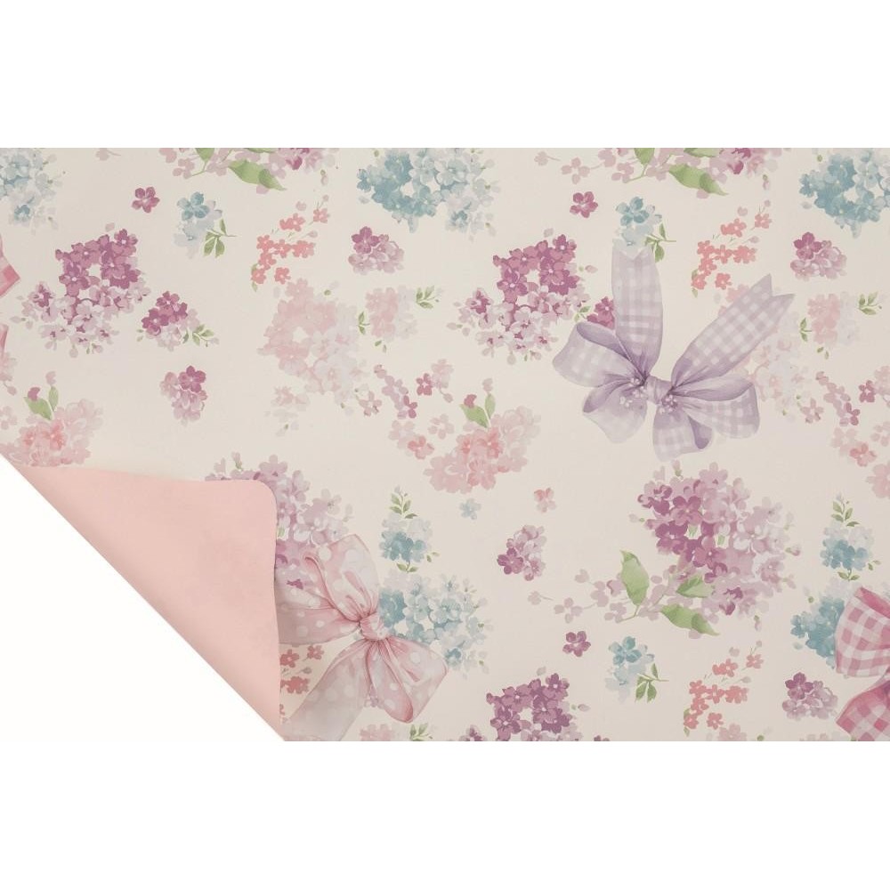 BOBINA PERLATA 1X25MT BOUQUETTE BIANCO